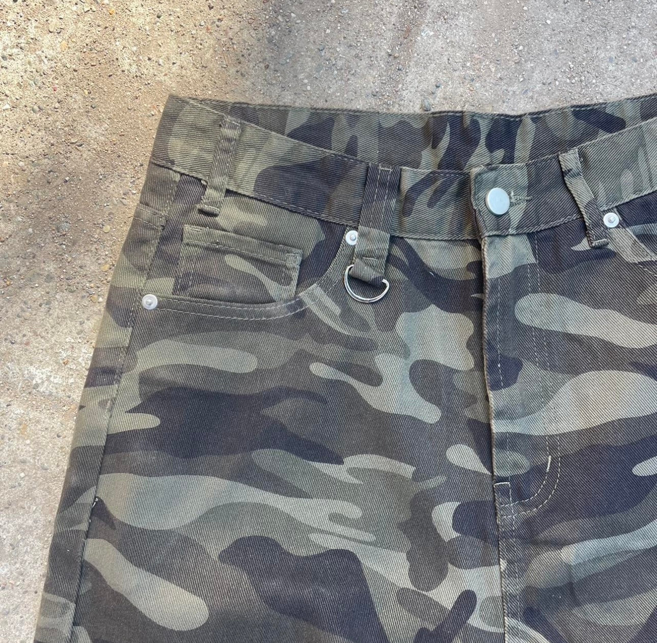 dark camo denim