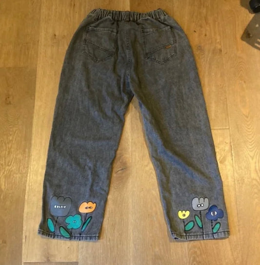 bloom bottoms denim