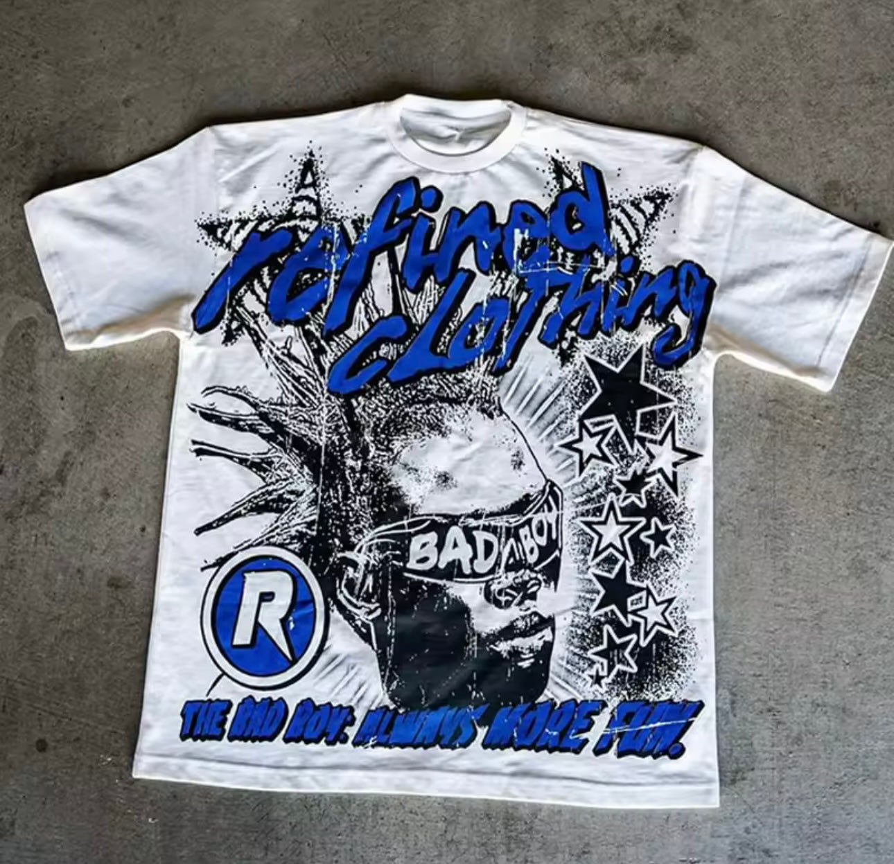 bad boy punk graphic tee