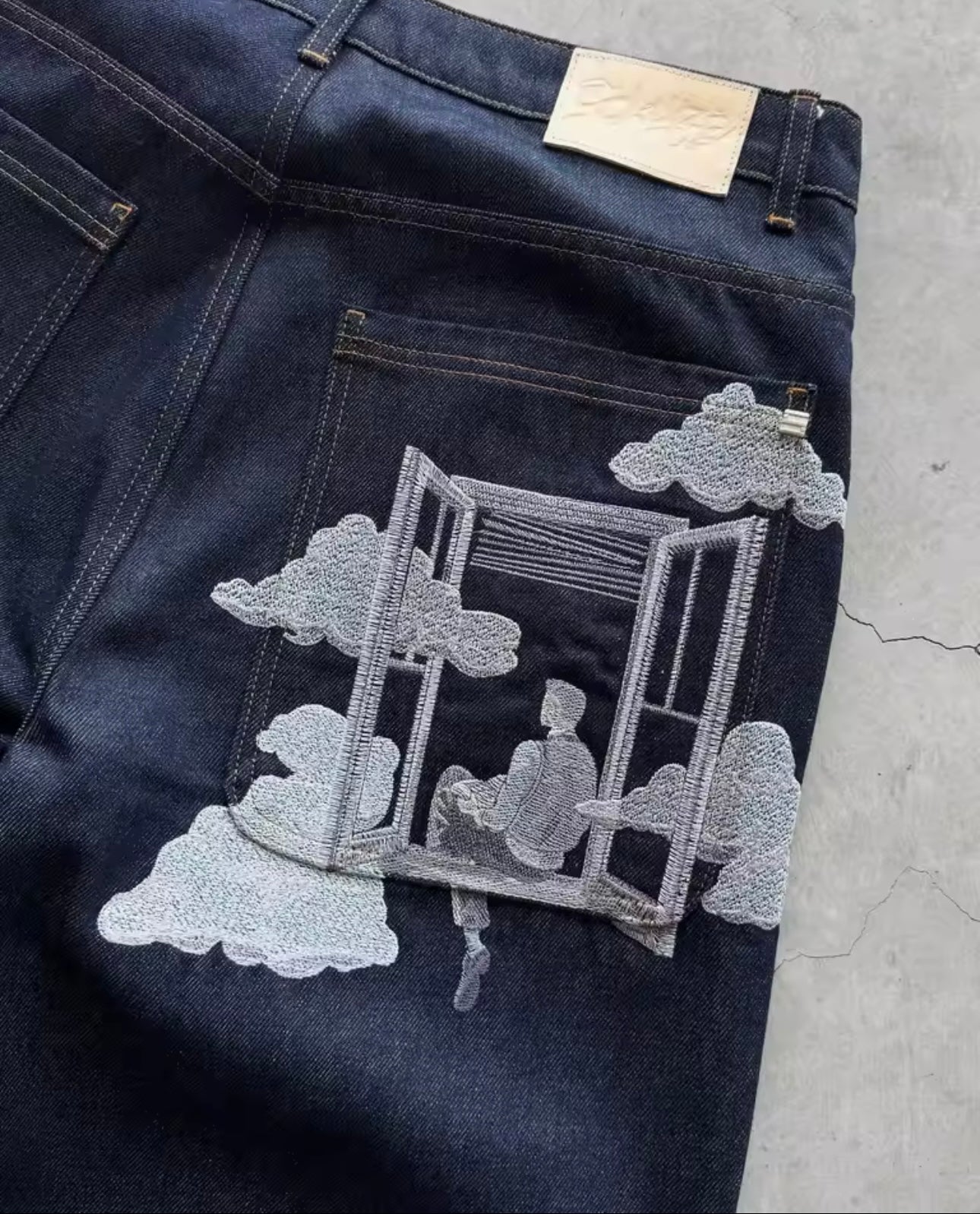 derschutze “in air” denim jorts