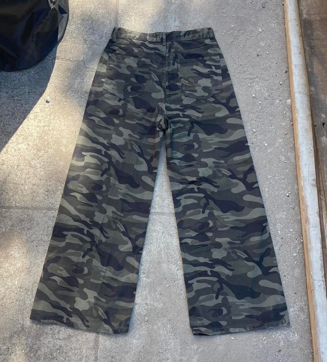 dark camo denim