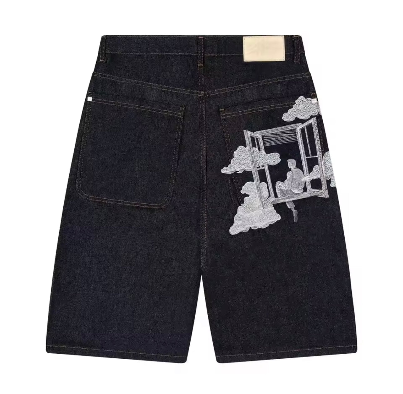 derschutze “in air” denim jorts