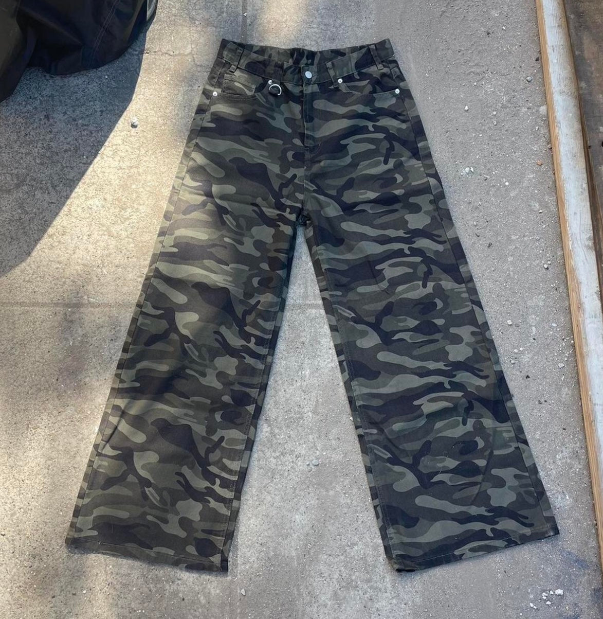 dark camo denim